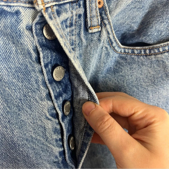 ARITZIA Denim Forum JONI HIGH RISE LOOSE JEANS Size 26 High Rise B30 - Picture 3 of 8